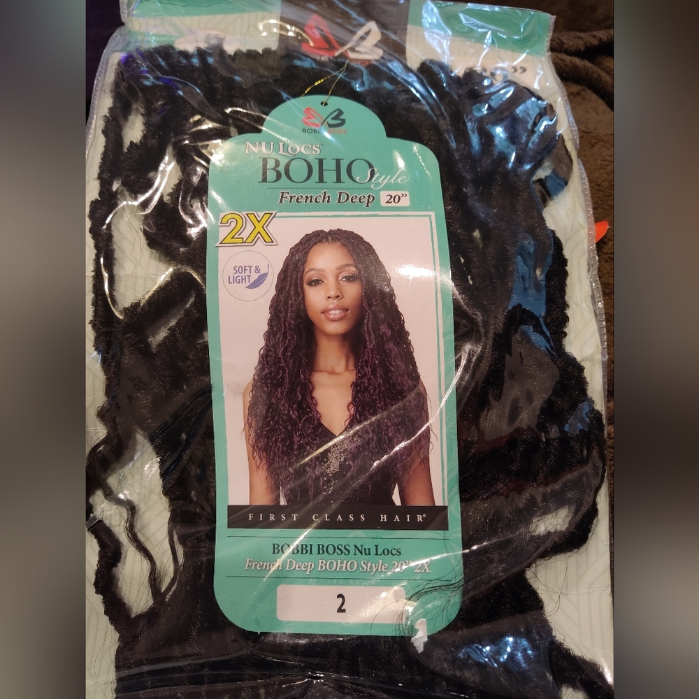 Crochet Hair Bundle 4 Packs Mixed Twists & Locs Lot Sensationnel Bobbi Boss